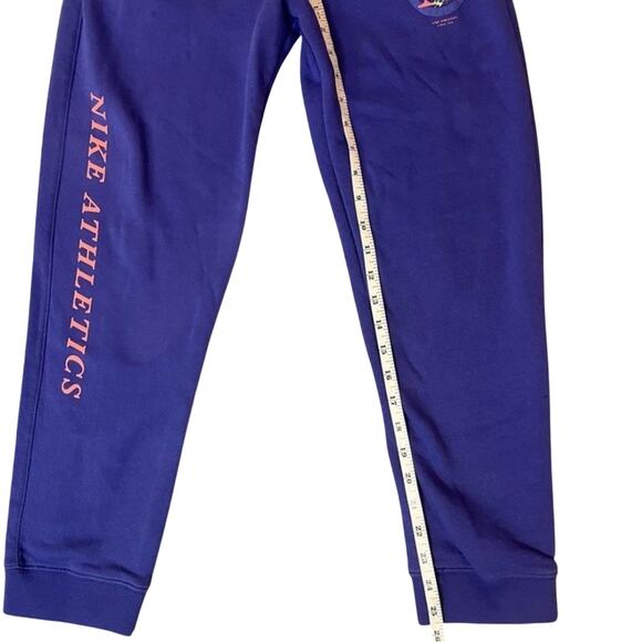 Nike Big Kids Purple Cozy Club Fleece Joggers Athletic Size Large (10-12) - Picture 10 of 12